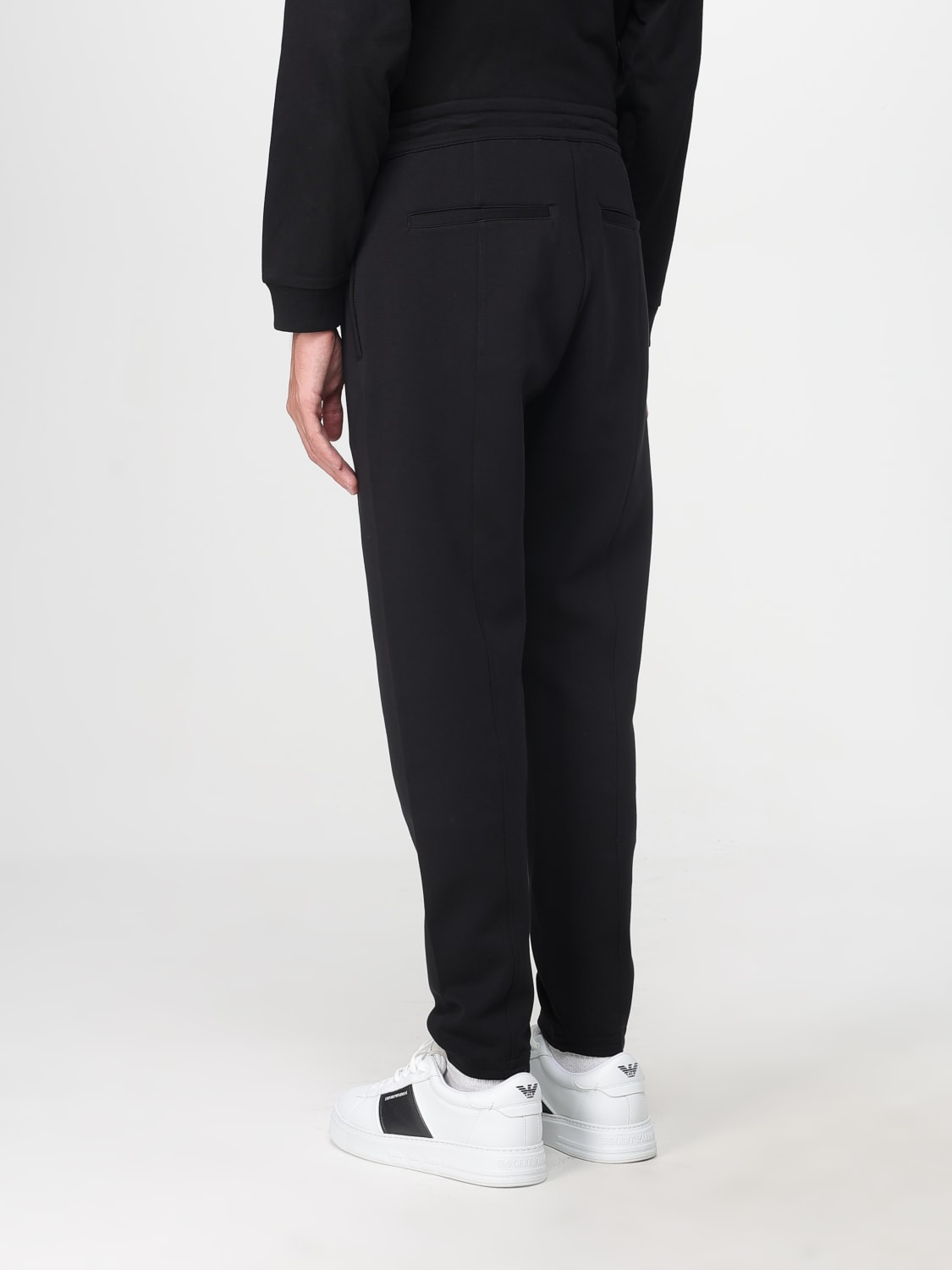 EMPORIO ARMANI PANTS: Pants men Emporio Armani, Black - Img 2