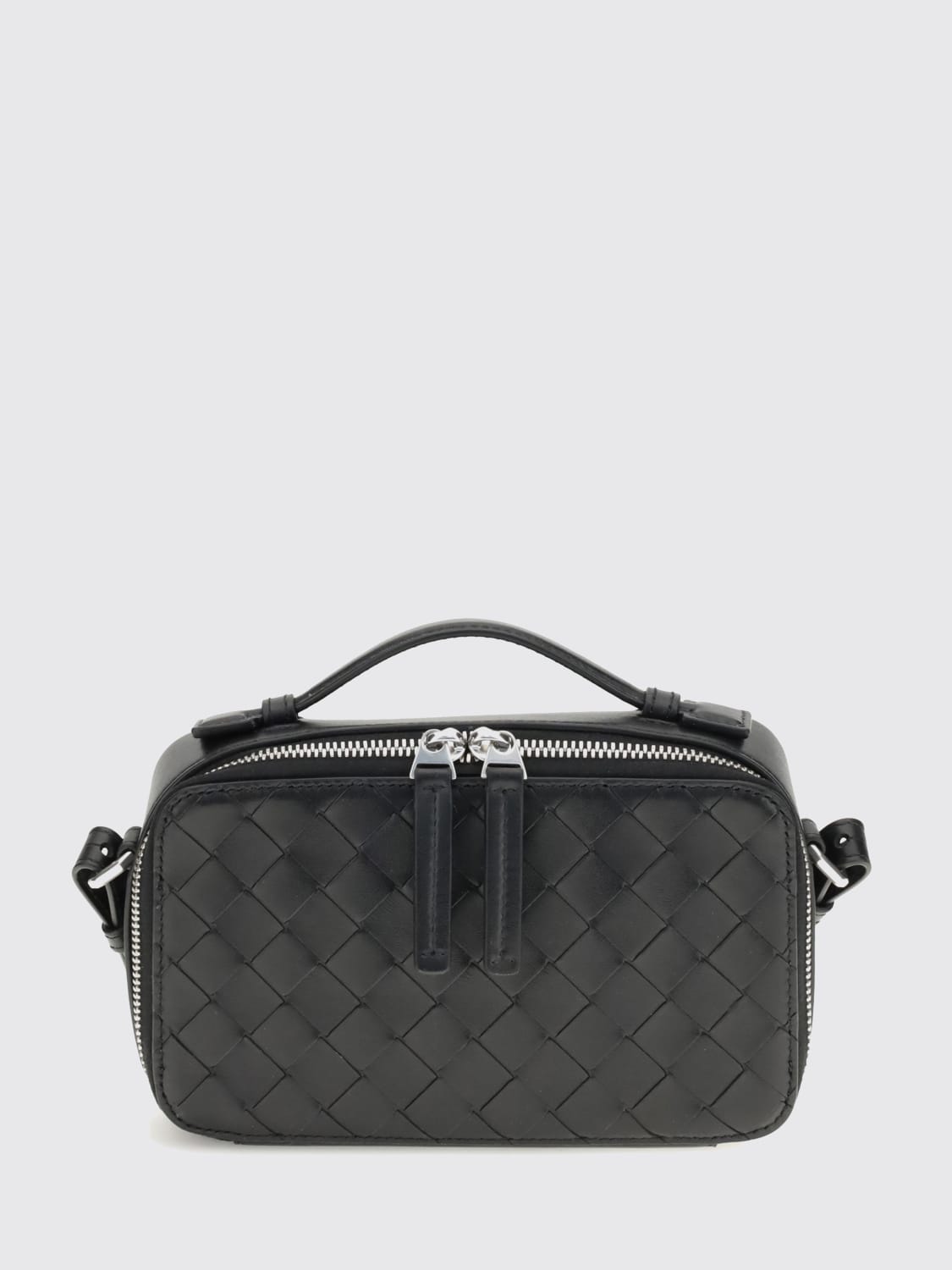 BOTTEGA VENETA SHOULDER BAG: Wallet men Bottega Veneta, Black - Img 1