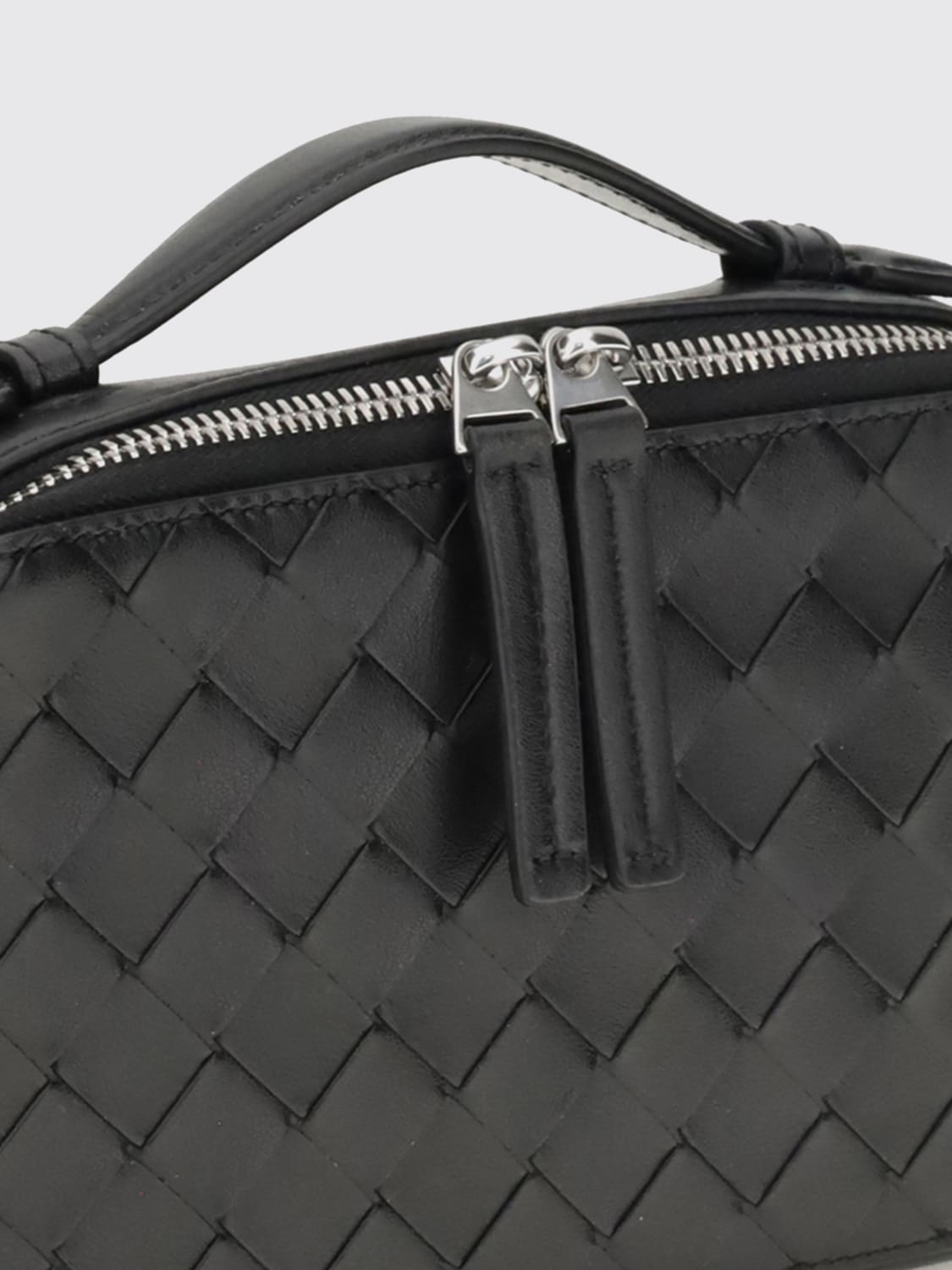 BOTTEGA VENETA SHOULDER BAG: Wallet men Bottega Veneta, Black - Img 3