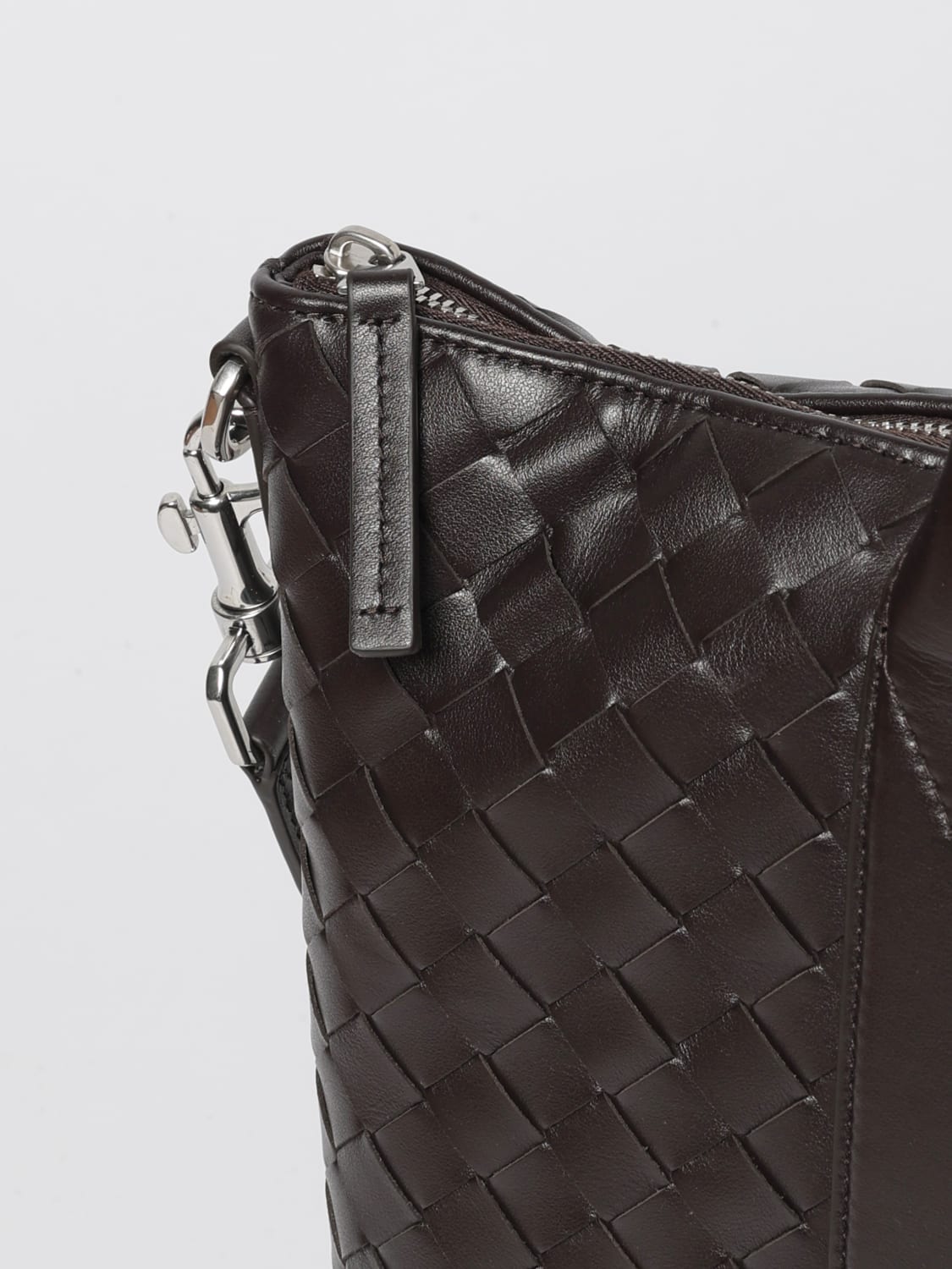 BOTTEGA VENETA SHOULDER BAG: Bags men Bottega Veneta, Brown - Img 4