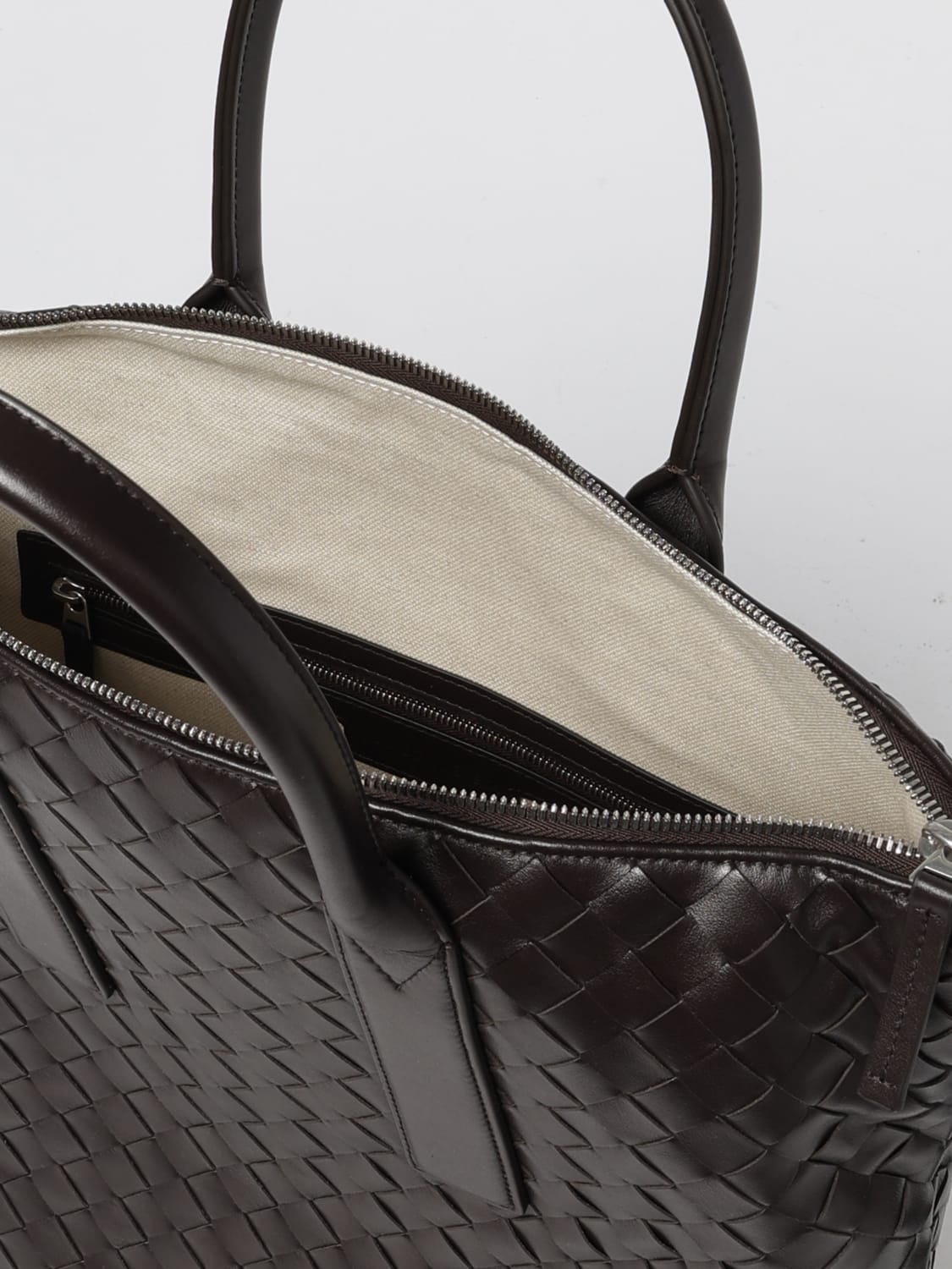 BOTTEGA VENETA SHOULDER BAG: Bags men Bottega Veneta, Brown - Img 5