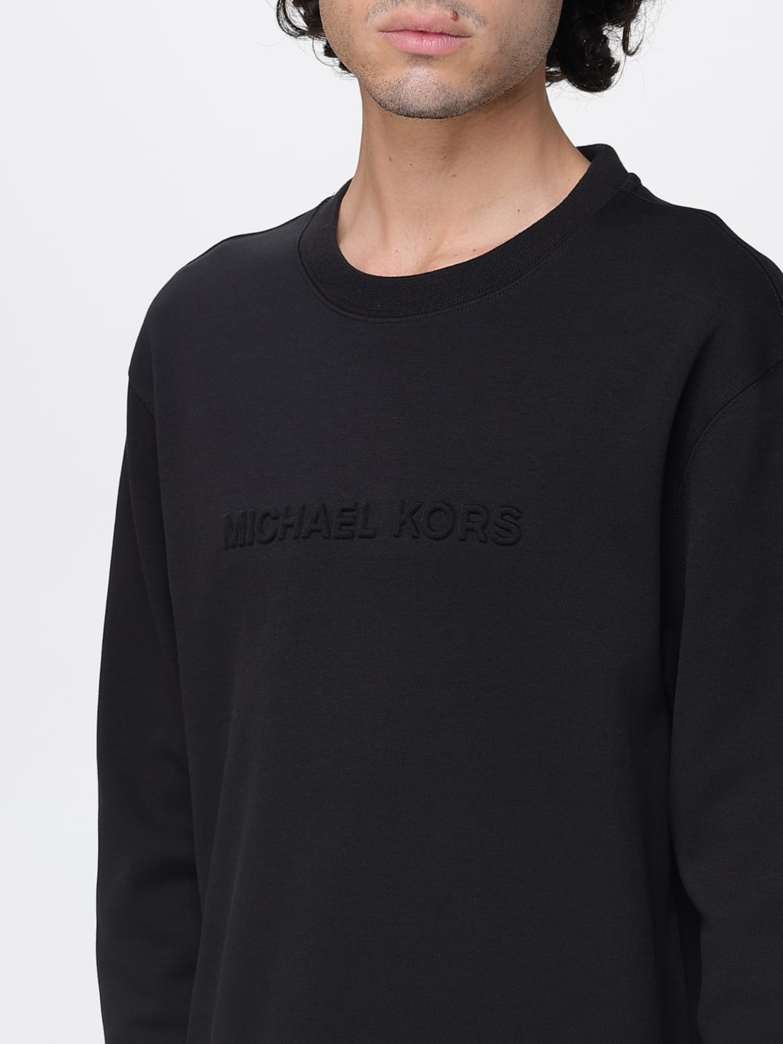 MICHAEL KORS SWEATER: Sweater men Michael Kors, Black - Img 3