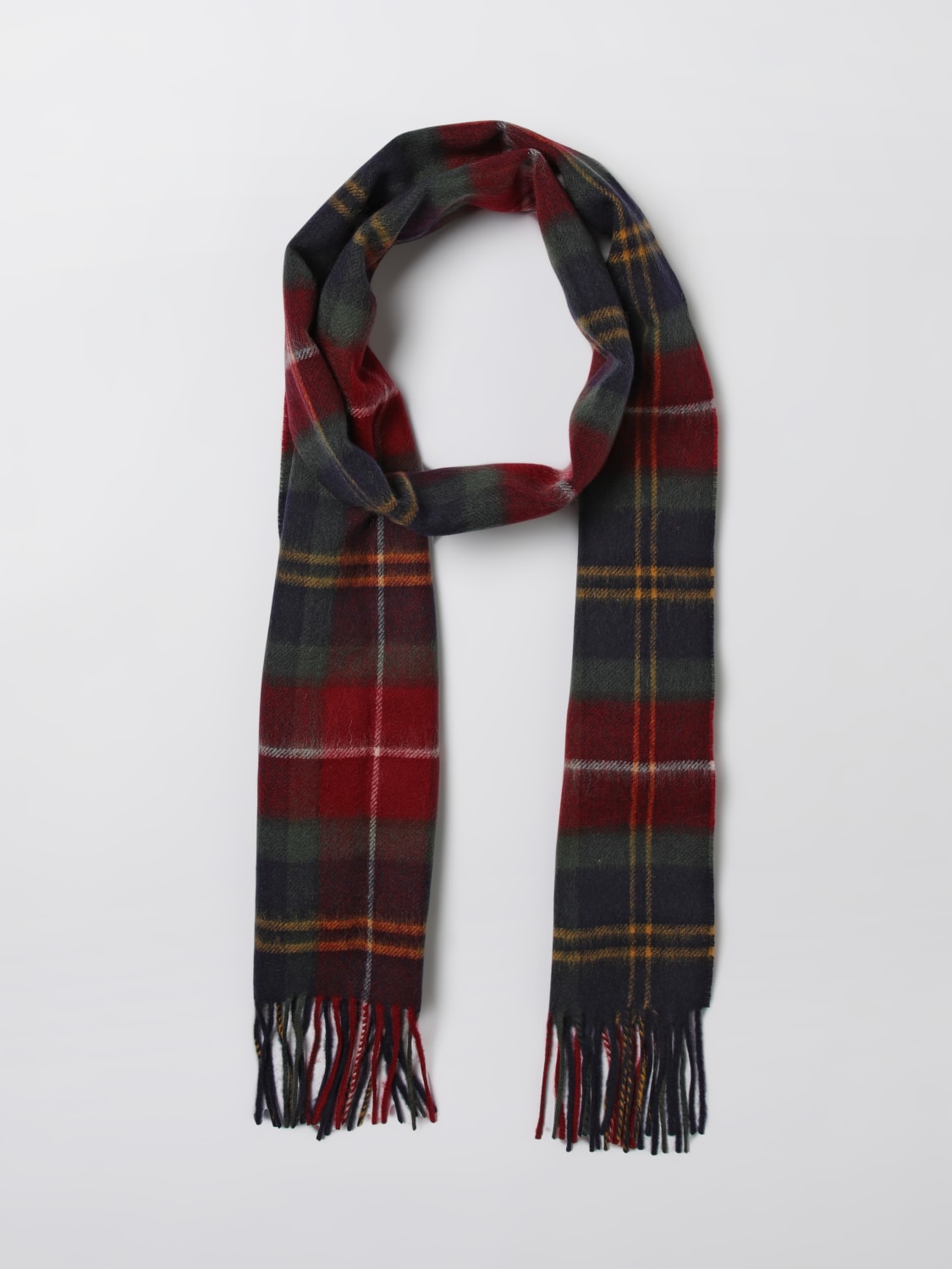 BARBOUR BUFANDA: Bufanda hombre Barbour, Rojo - Img 2