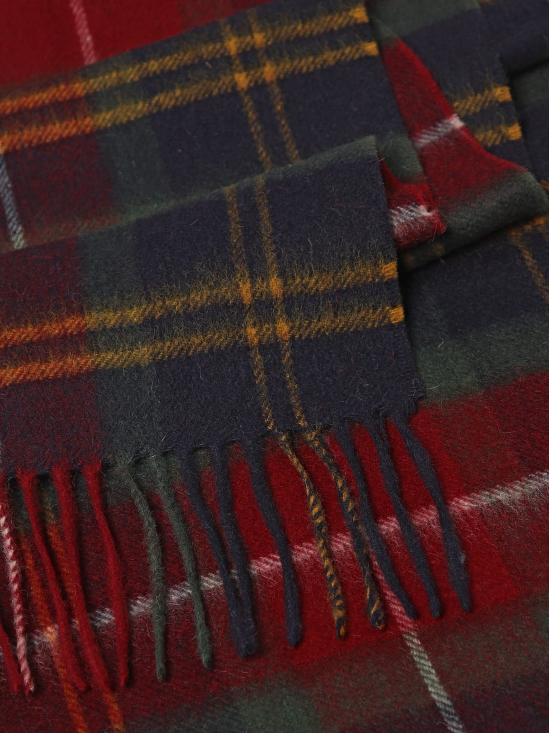 BARBOUR BUFANDA: Bufanda hombre Barbour, Rojo - Img 3