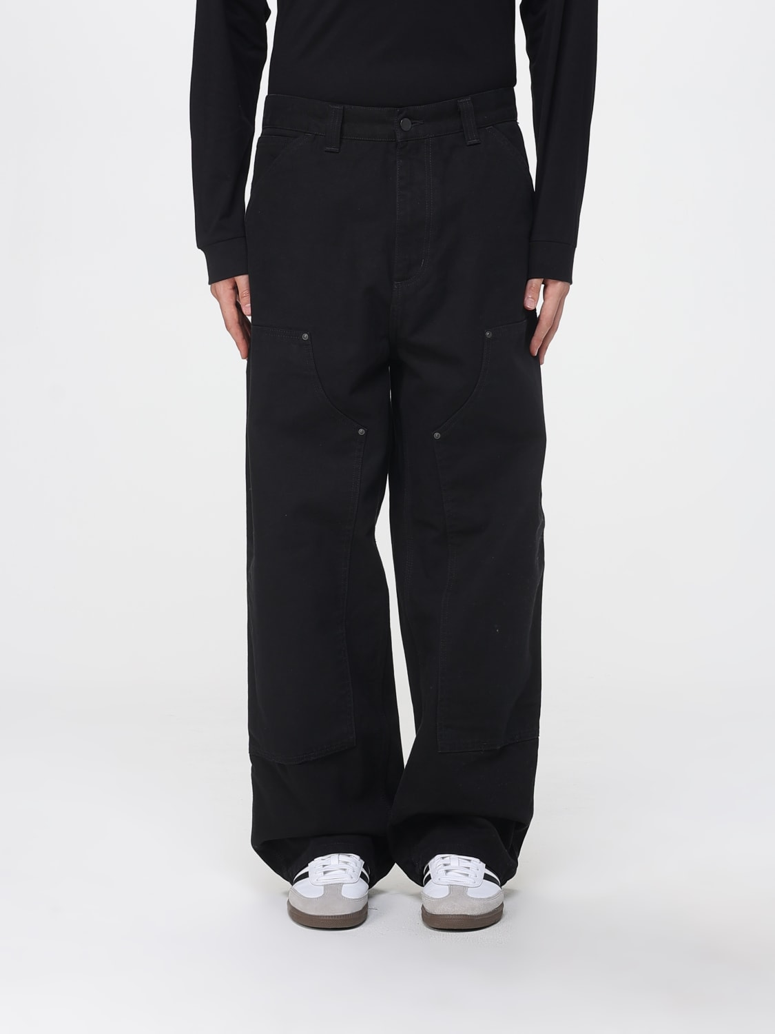 CARHARTT WIP PANTS: Pants men Carhartt Wip, Black - Img 1