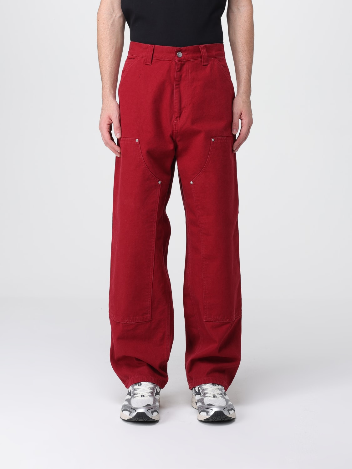 CARHARTT WIP HOSE: Hose herren Carhartt Wip, Rot - Img 1
