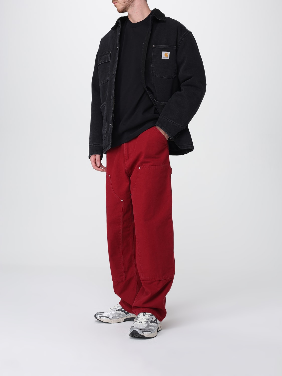 CARHARTT WIP HOSE: Hose herren Carhartt Wip, Rot - Img 2