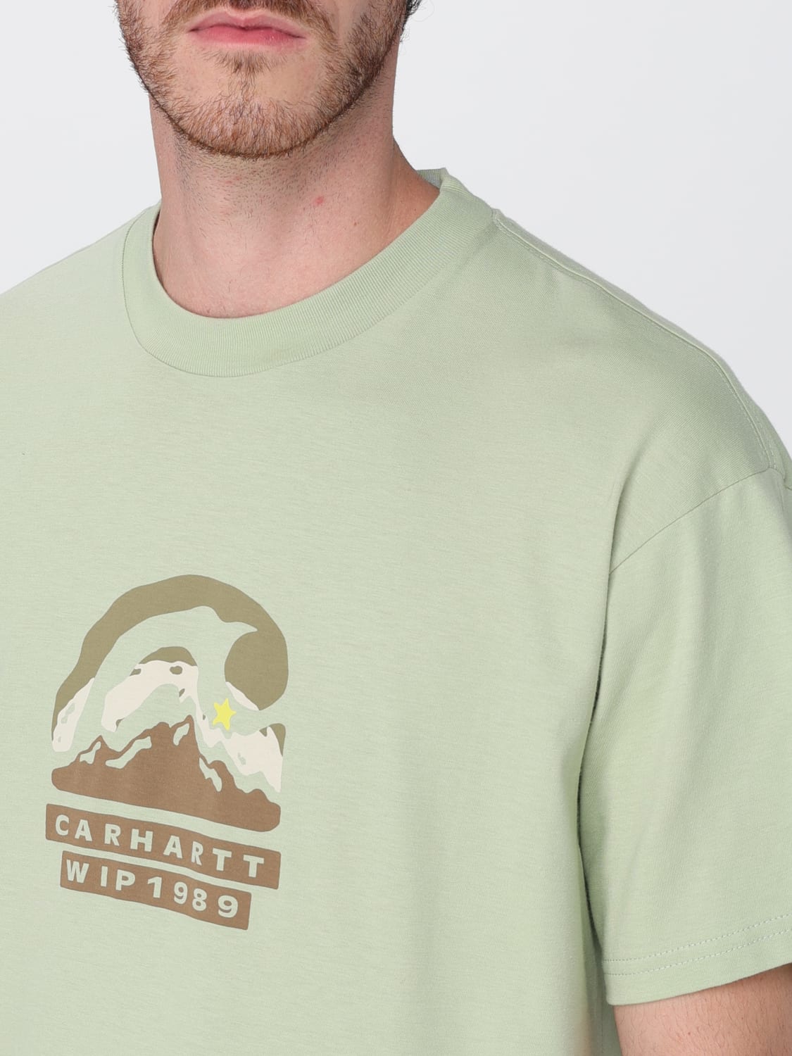CARHARTT WIP T-SHIRT: T-shirt men Carhartt Wip, Green - Img 4
