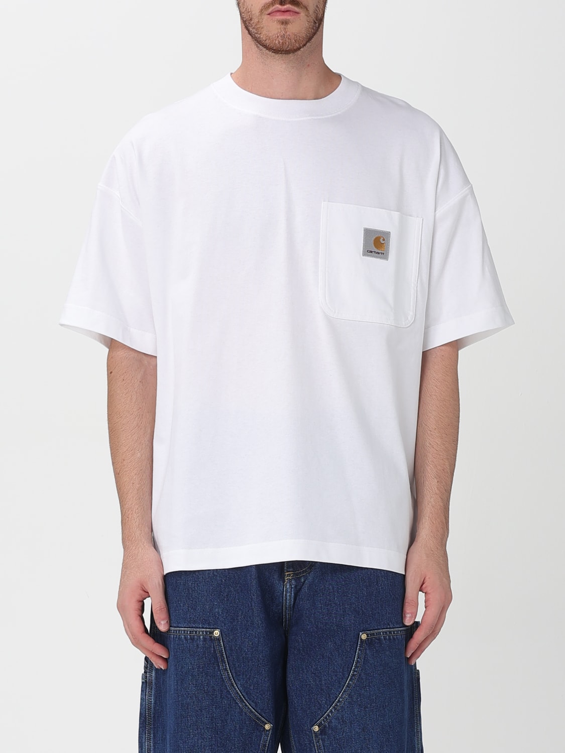 CARHARTT WIP T-SHIRT: T-shirt men Carhartt Wip, White - Img 1