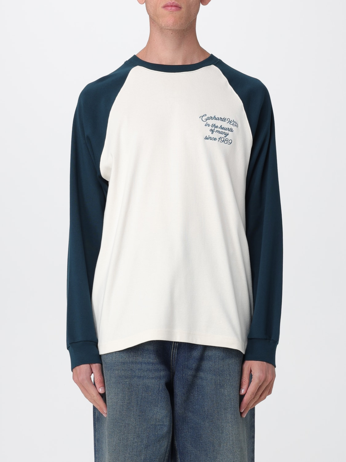 CARHARTT WIP T-SHIRT: T-shirt herren Carhartt Wip, Blau - Img 1