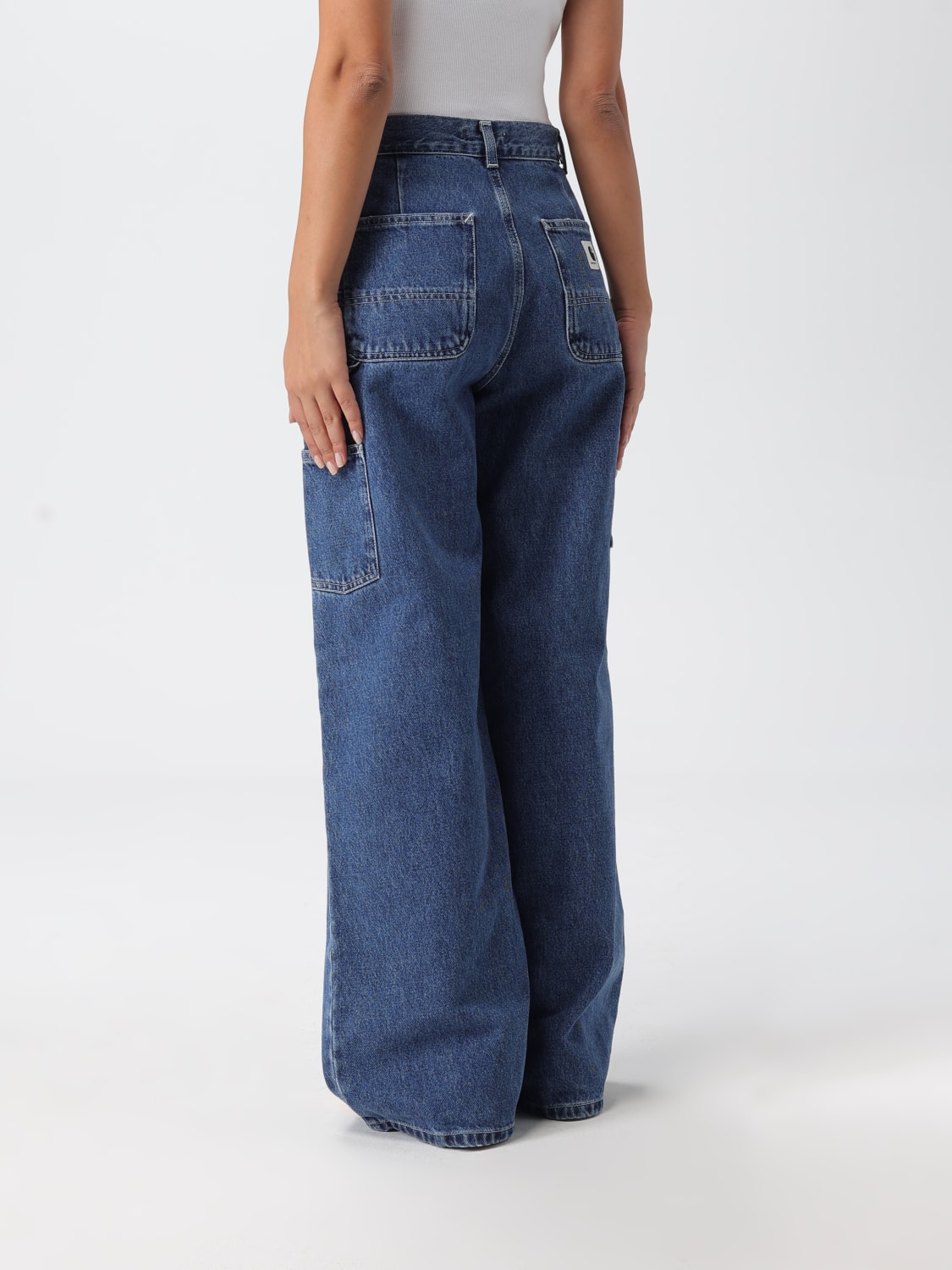 CARHARTT WIP JEANS: Jeans woman Carhartt Wip, Blue - Img 2