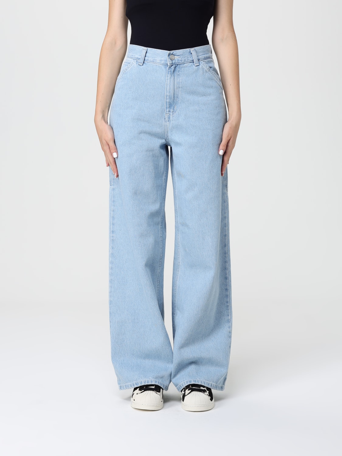 CARHARTT WIP JEANS: Jeans woman Carhartt Wip, Denim - Img 1