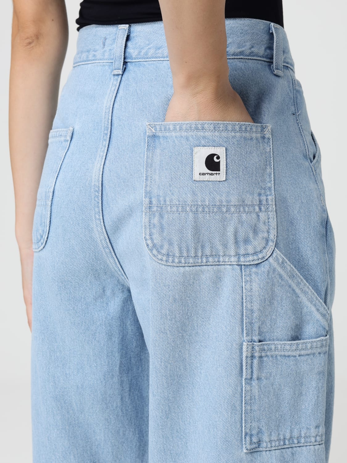 CARHARTT WIP JEANS: Jeans woman Carhartt Wip, Denim - Img 3