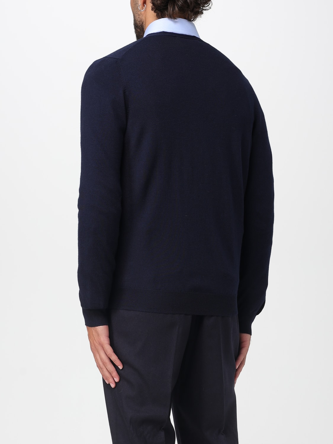 TAGLIATORE PULL: Cardigan homme Tagliatore, Bleu - Img 2