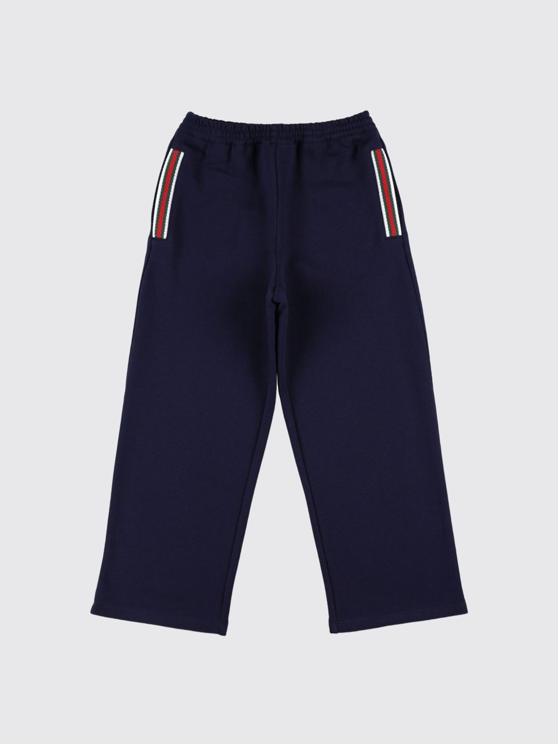 GUCCI PANTS: Pants kids Gucci, Blue - Img 1