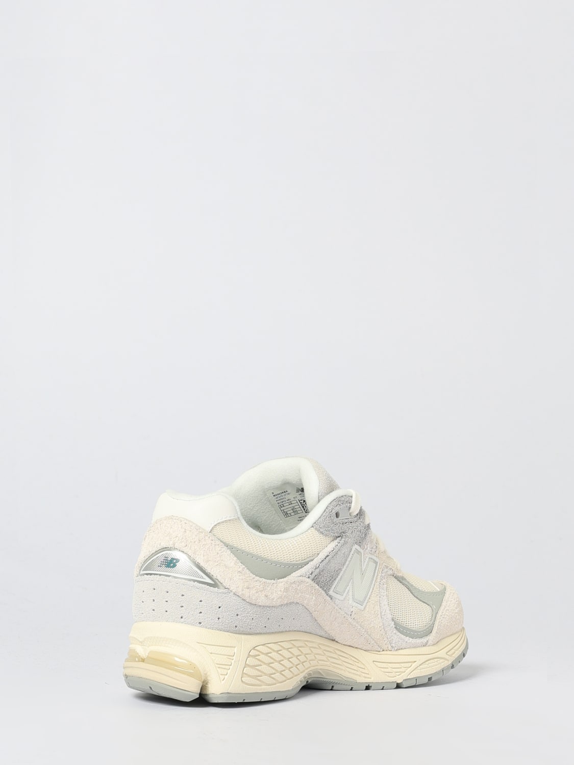 NEW BALANCE SNEAKERS: Sneakers 2002R New Balance in camoscio e mesh , Beige - Img 3