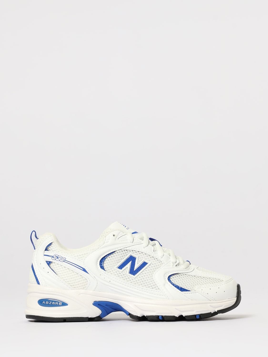 NEW BALANCE SNEAKERS: Sneakers 530 New Balance in gomma e mesh , Blue - Img 1