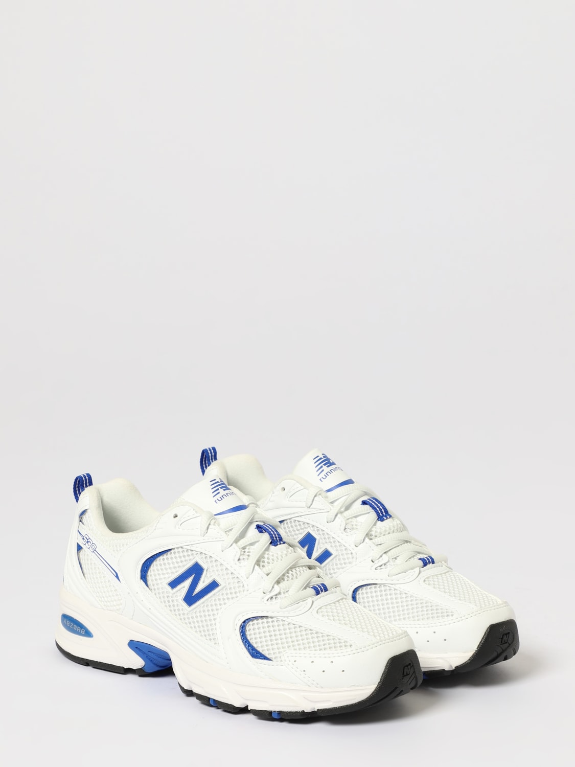 NEW BALANCE SNEAKERS: Sneakers 530 New Balance in gomma e mesh , Blue - Img 2