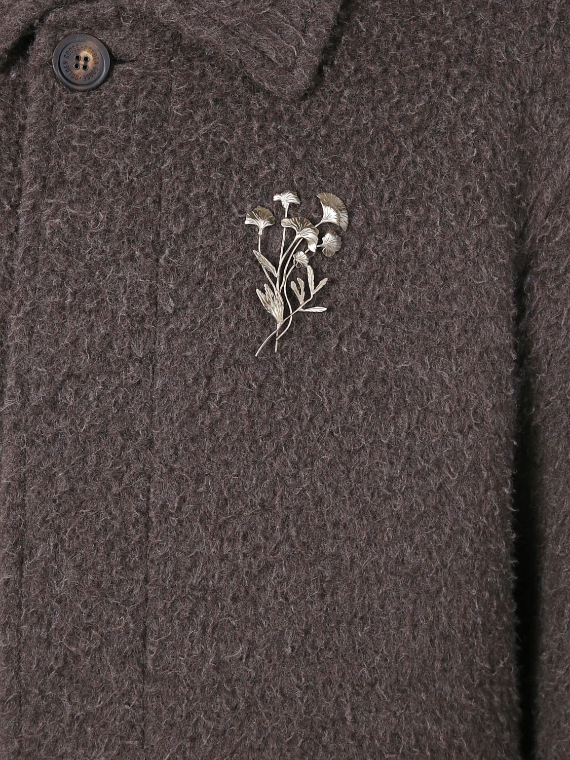 GOLDEN GOOSE 大衣: 大衣 男士 Golden Goose, 棕色 - Img 3