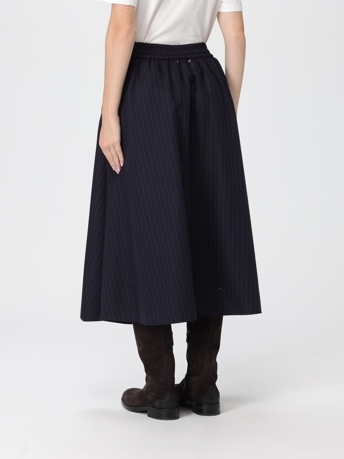 GOLDEN GOOSE SKIRT: Skirt woman Golden Goose, Blue - Img 3