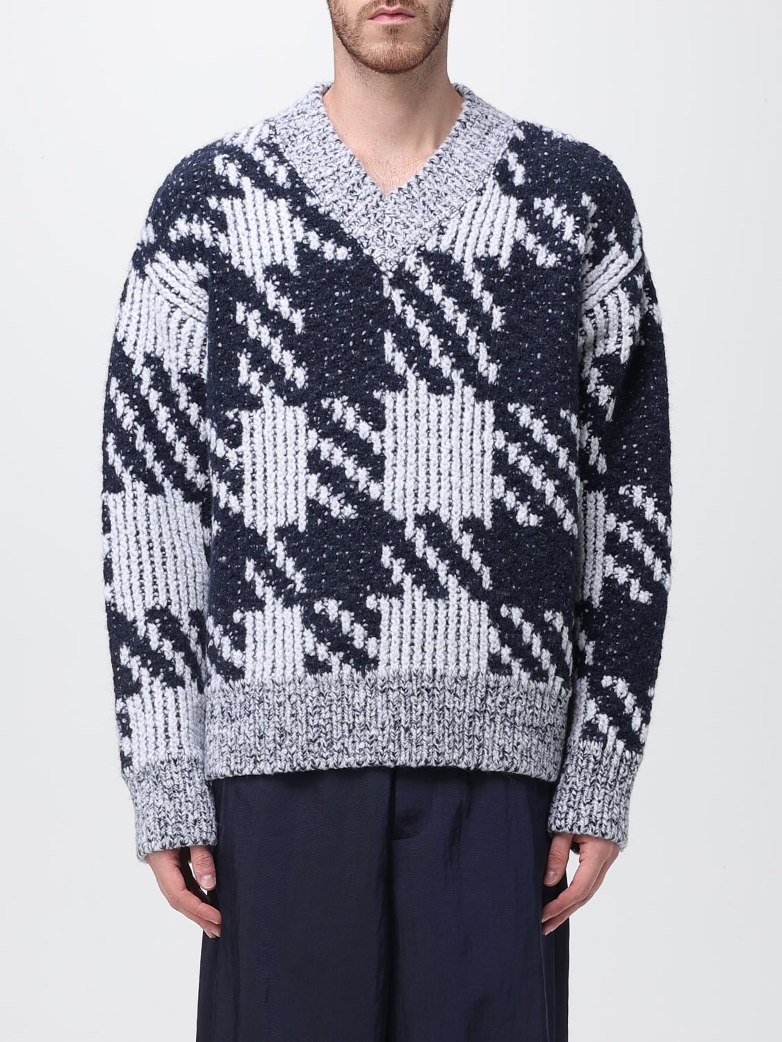 DRIES VAN NOTEN PULLOVER: Pullover herren Dries Van Noten, Weiß - Img 1