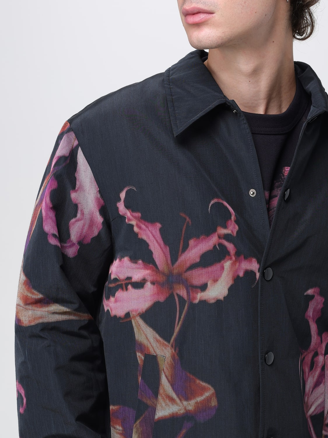 DRIES VAN NOTEN JACKET: Jacket men Dries Van Noten, Black - Img 5