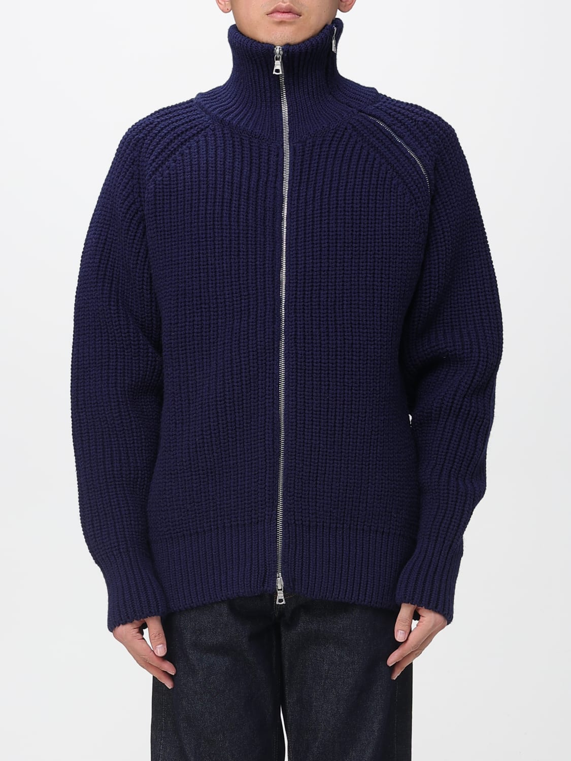 DRIES VAN NOTEN PULLOVER: Pullover herren Dries Van Noten, Blau - Img 1