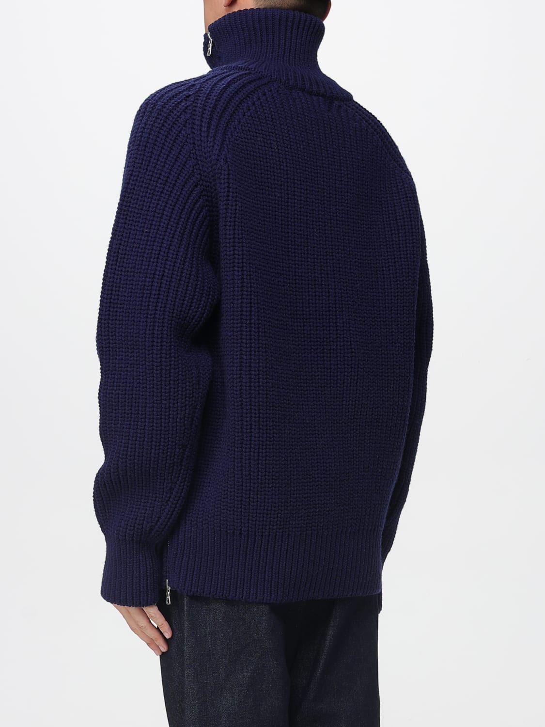 DRIES VAN NOTEN PULLOVER: Pullover herren Dries Van Noten, Blau - Img 3