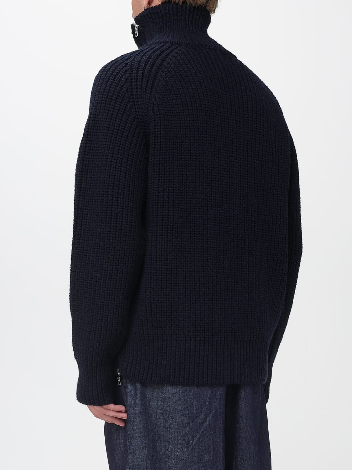 DRIES VAN NOTEN SWEATER: Sweater men Dries Van Noten, Blue 1 - Img 3