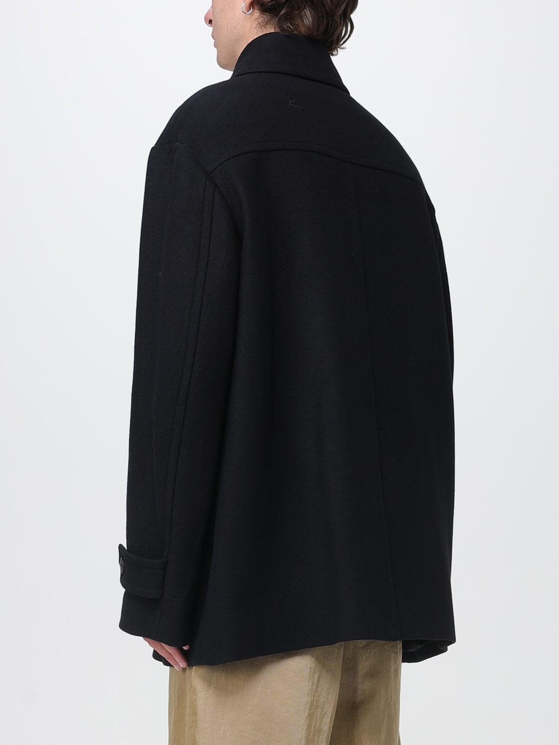 DRIES VAN NOTEN COAT: Coat men Dries Van Noten, Black - Img 3