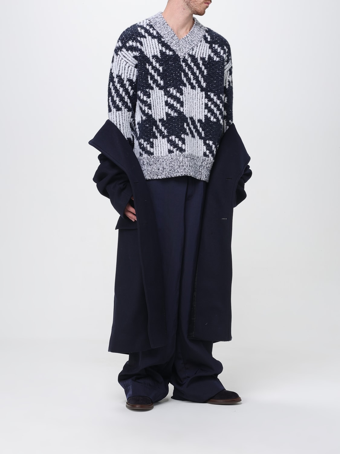 DRIES VAN NOTEN PANTS: Pants men Dries Van Noten, Blue - Img 2