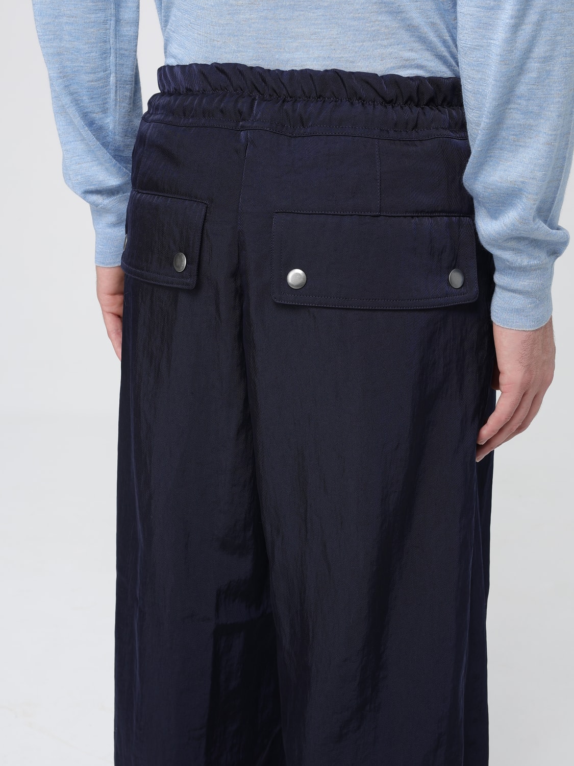 DRIES VAN NOTEN PANTS: Pants men Dries Van Noten, Blue - Img 5