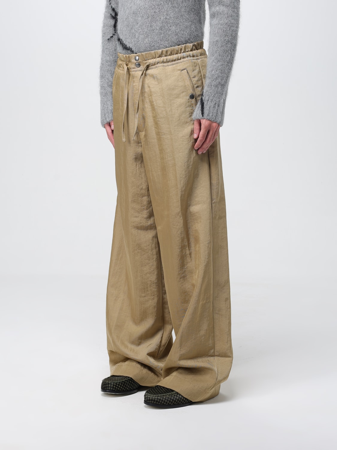 DRIES VAN NOTEN PANTS: Pants men Dries Van Noten, Beige - Img 4