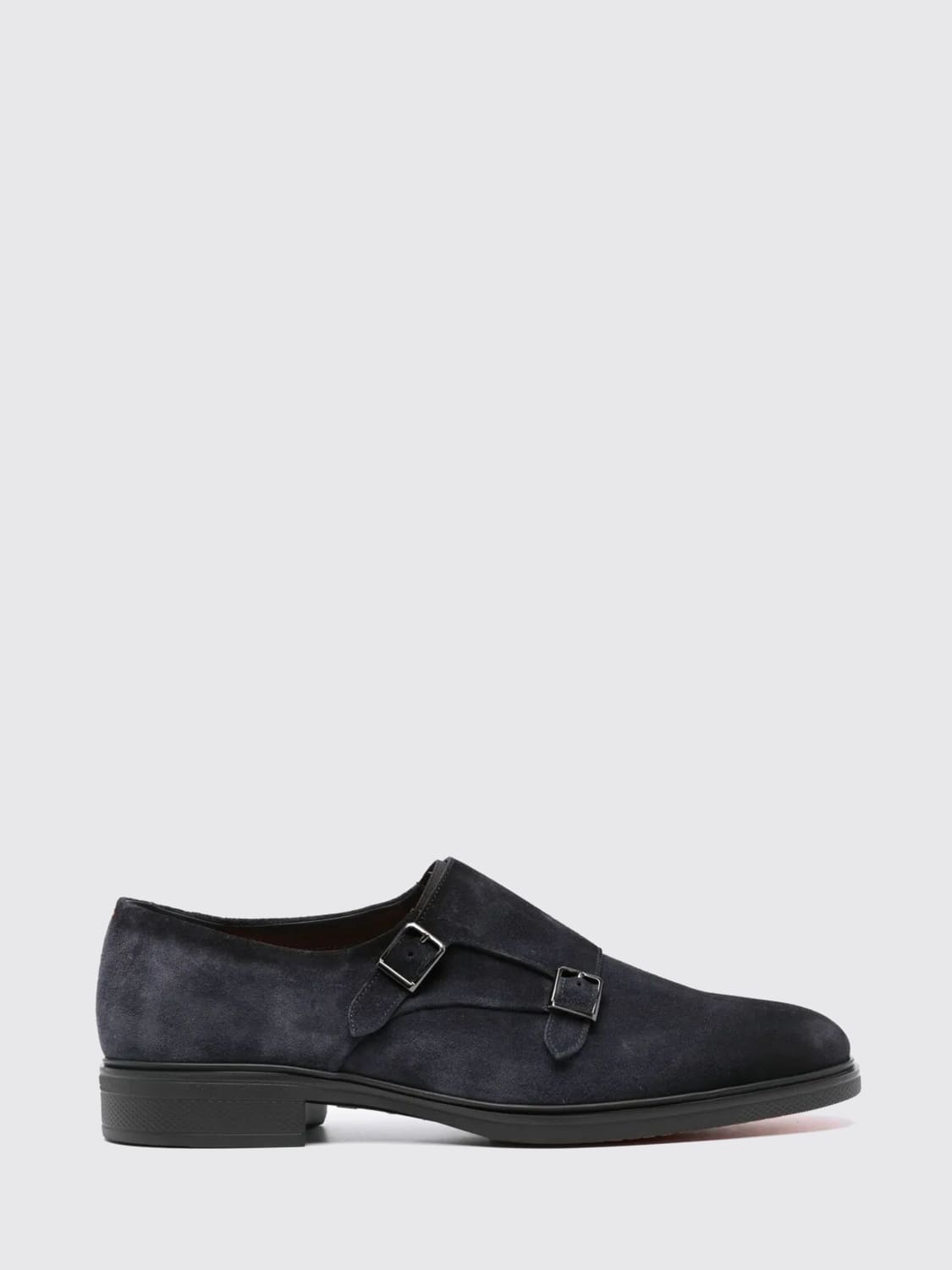 SANTONI BROGUE SHOES: Loafers men Santoni, Blue - Img 1