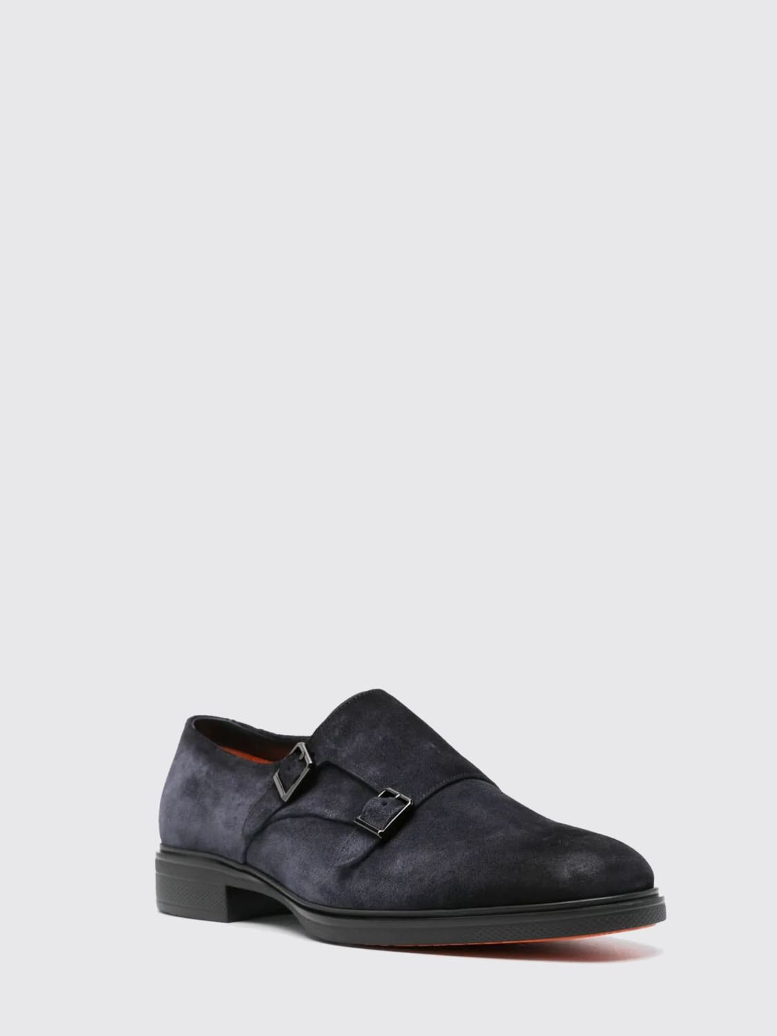 SANTONI BROGUE SHOES: Loafers men Santoni, Blue - Img 2