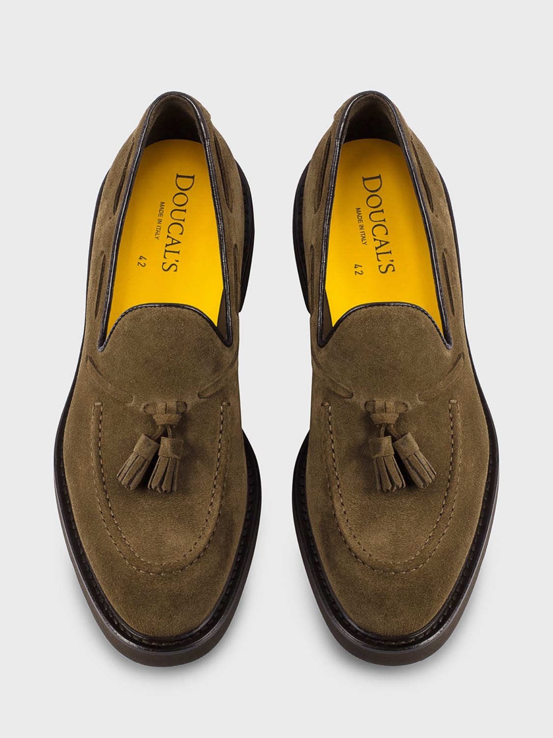 DOUCAL'S LOAFERS: Loafers men Doucal's, Tobacco - Img 3