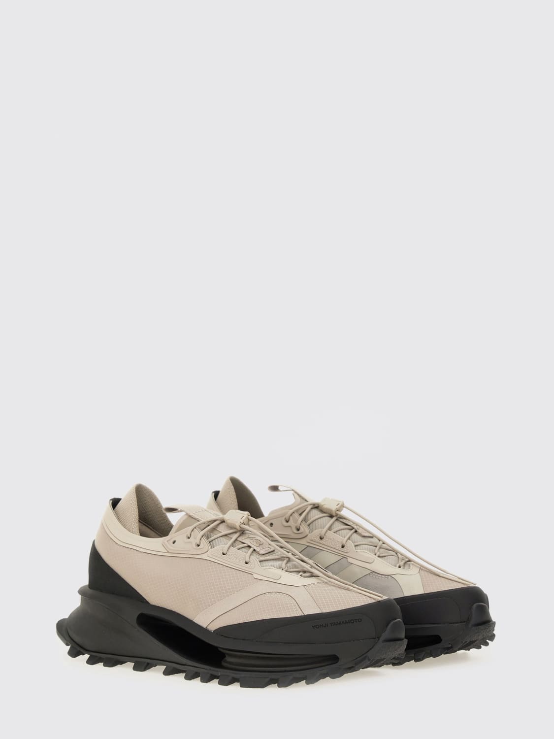 Y-3 BASKETS: Baskets homme Y-3, Marron - Img 2