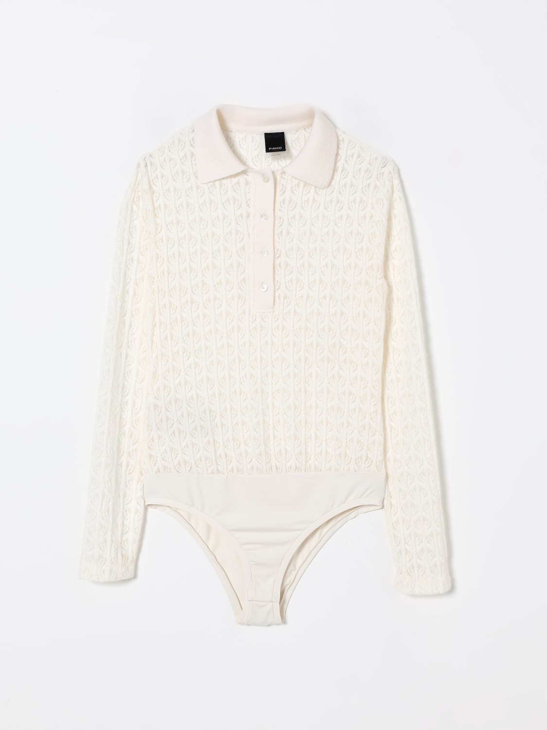 PINKO POLO SHIRT: Bodysuit woman Pinko, White - Img 2