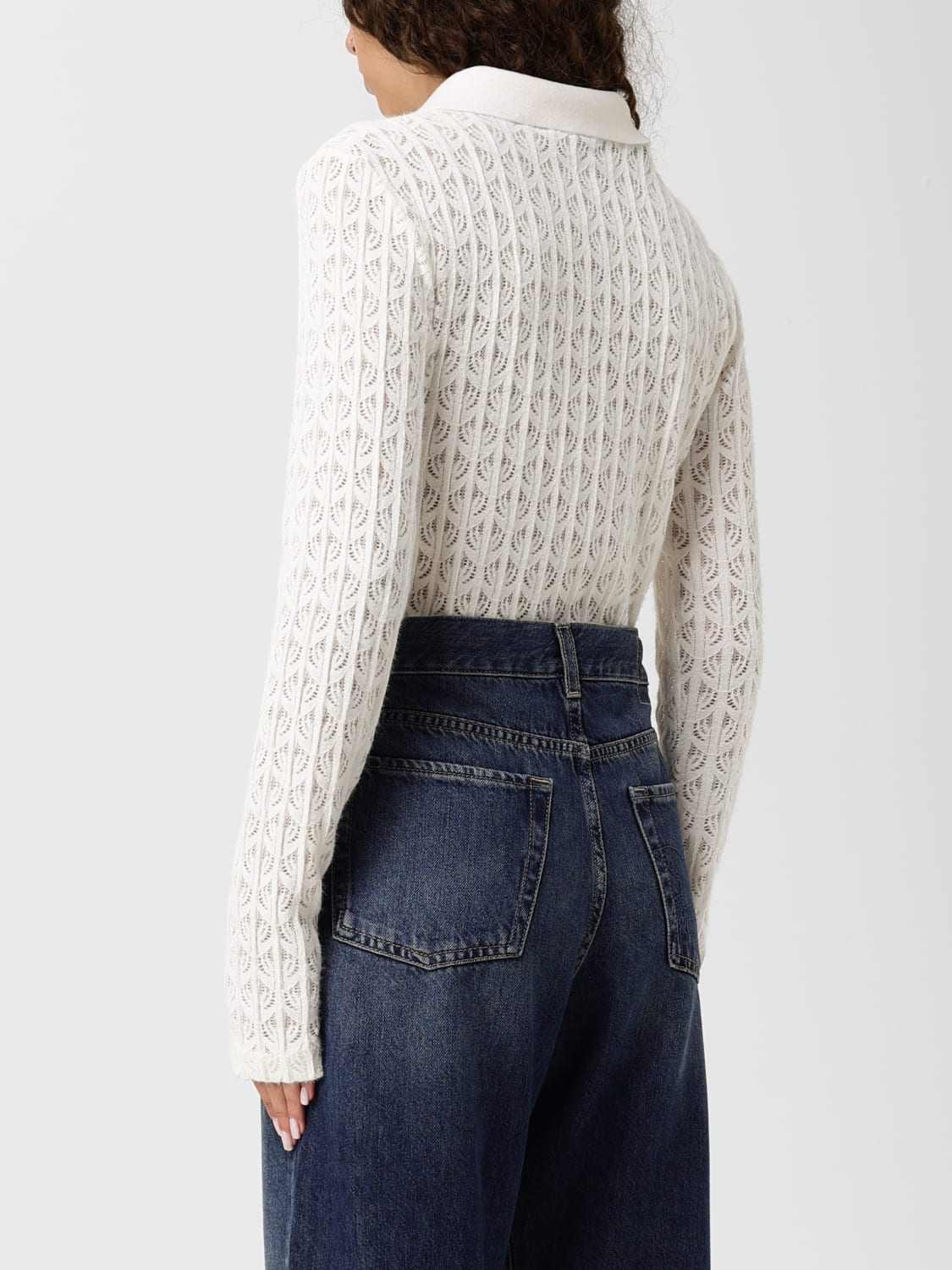 PINKO POLO SHIRT: Bodysuit woman Pinko, White - Img 3