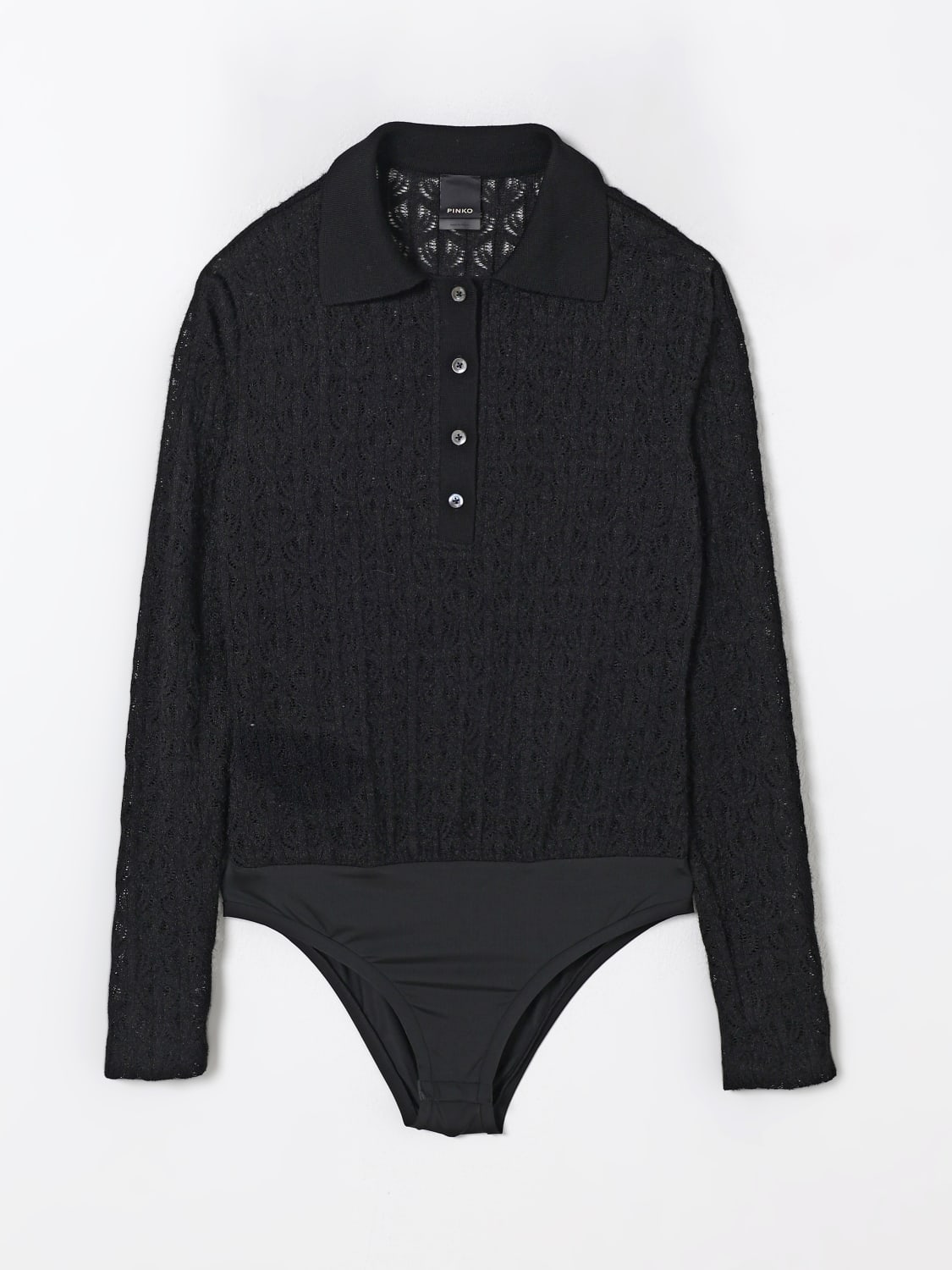 PINKO POLO: Body femme Pinko, Noir - Img 2
