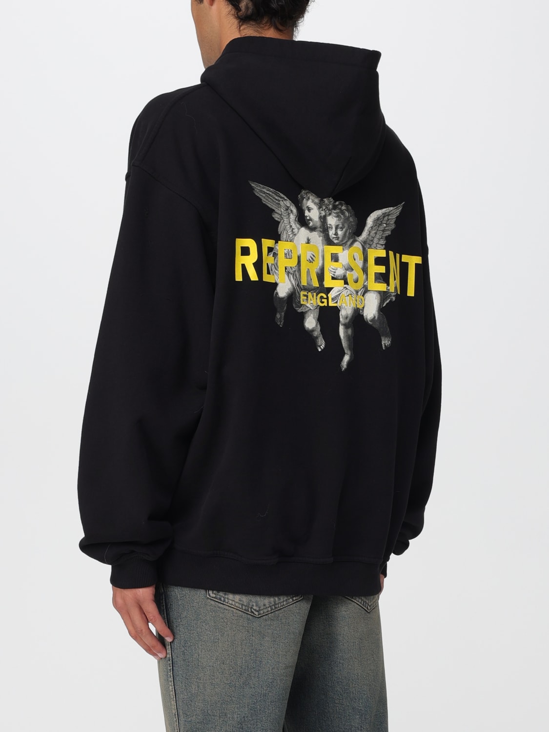 REPRESENT 스웨트셔츠: 스웨터 남성 Represent, 블랙 - Img 2