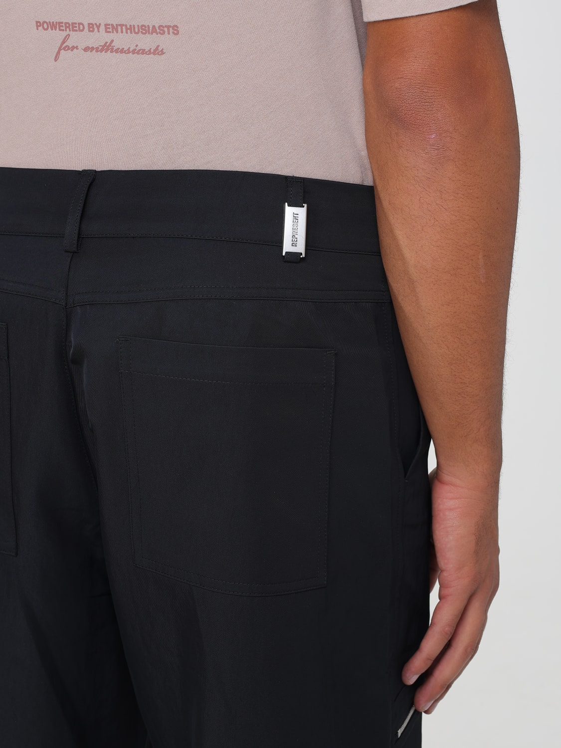 REPRESENT HOSE: Hose herren Represent, Schwarz - Img 3