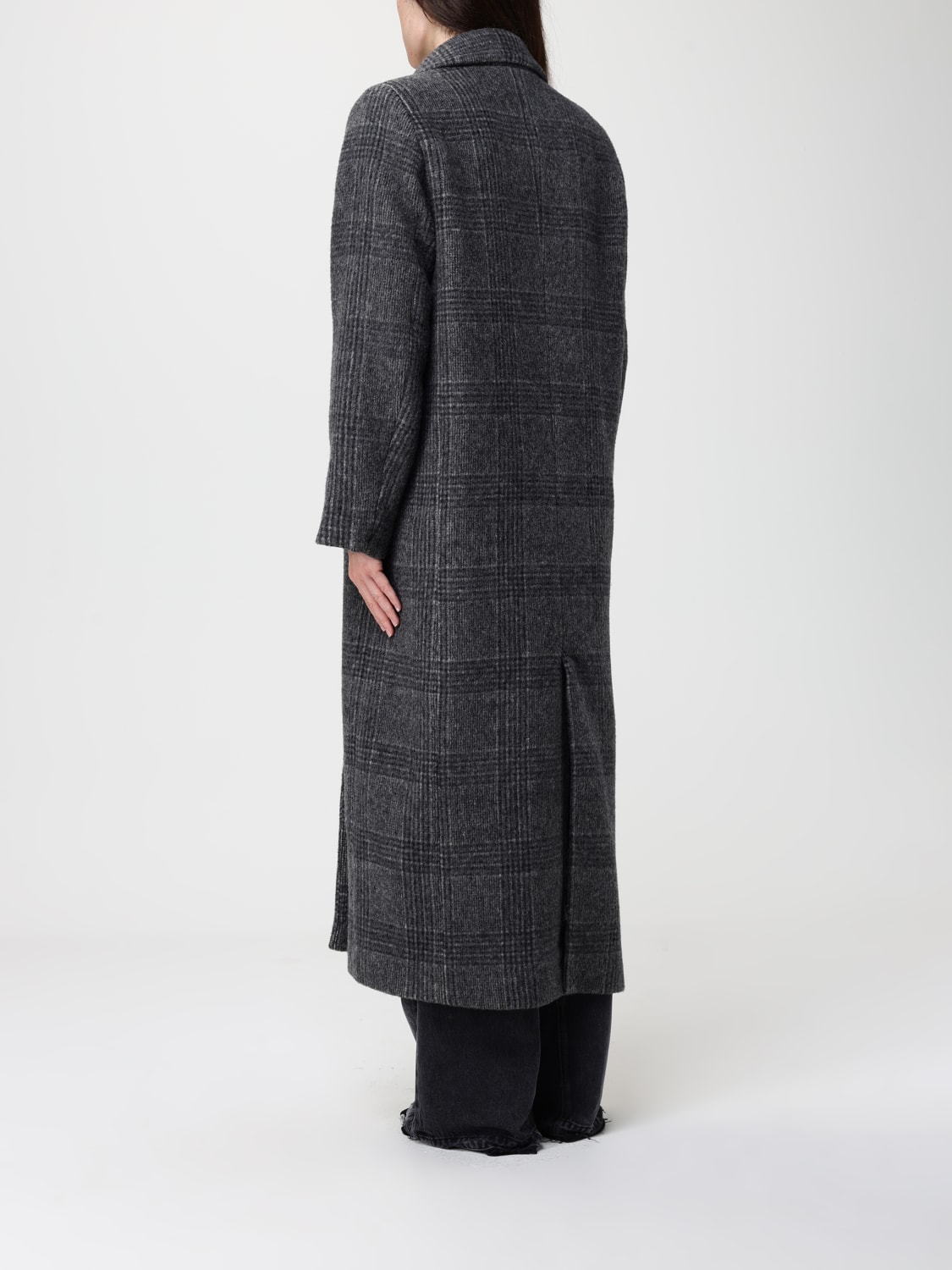 SAMSOE SAMSOE 大衣: 大衣 女士 Samsoe Samsoe, 灰色 - Img 3