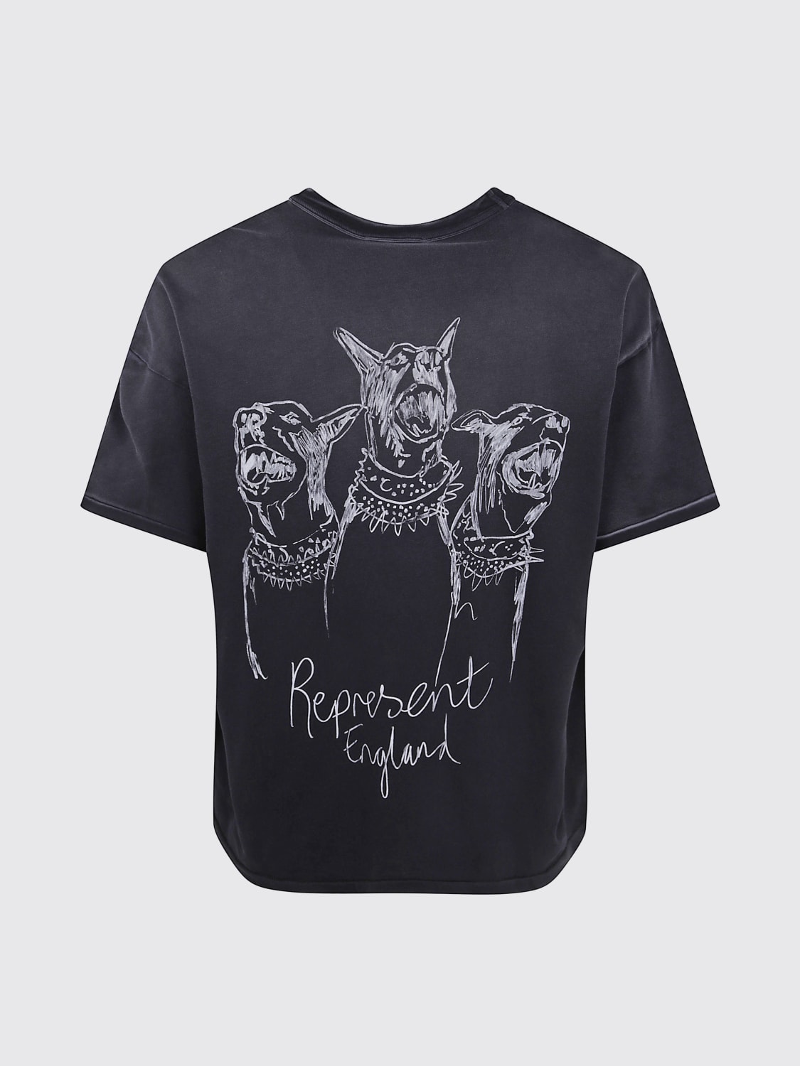 REPRESENT T-SHIRT: T-shirt men Represent, Black - Img 2