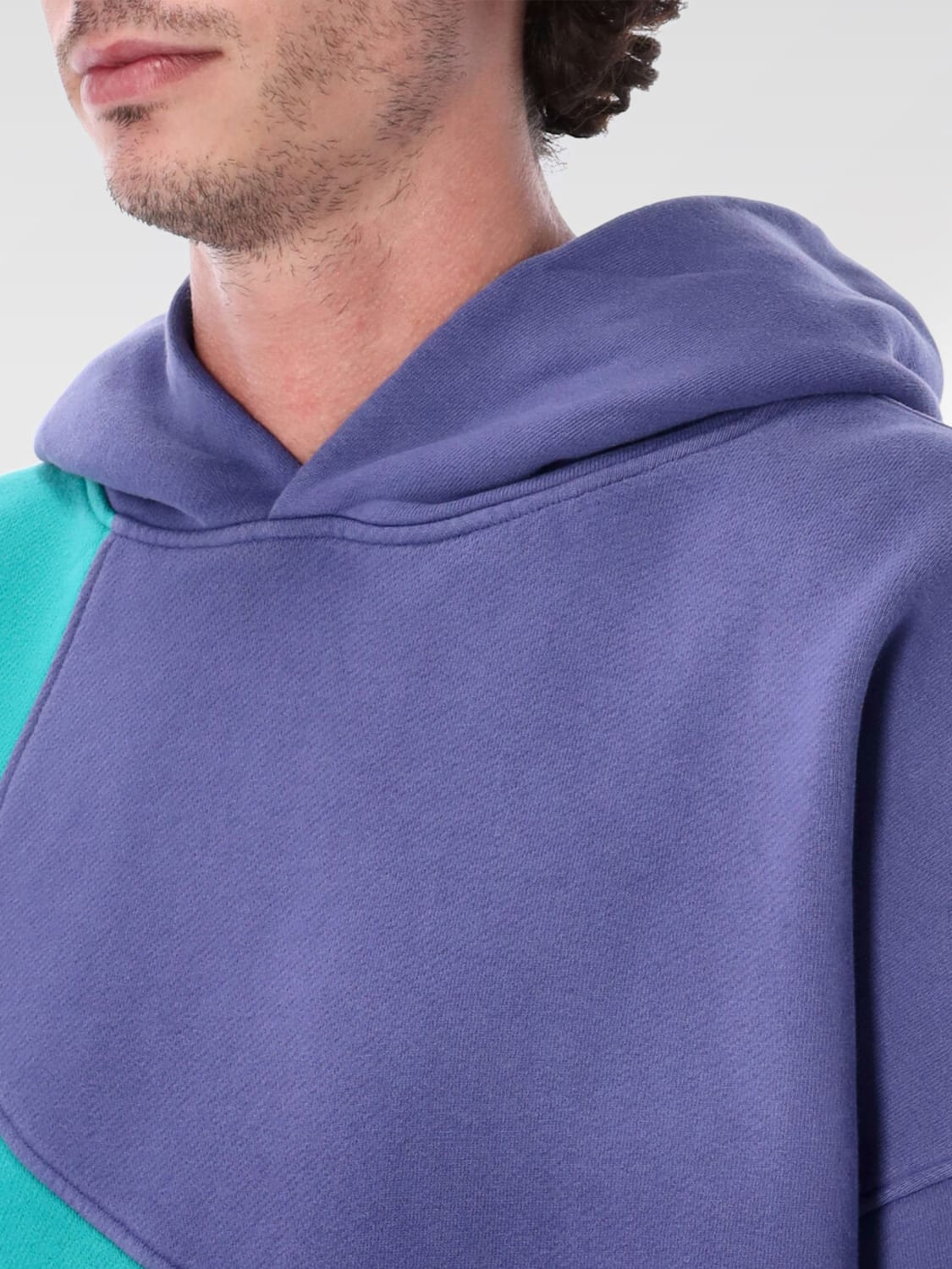 ERL SWEATSHIRT: Sweater men Erl, Blue - Img 3