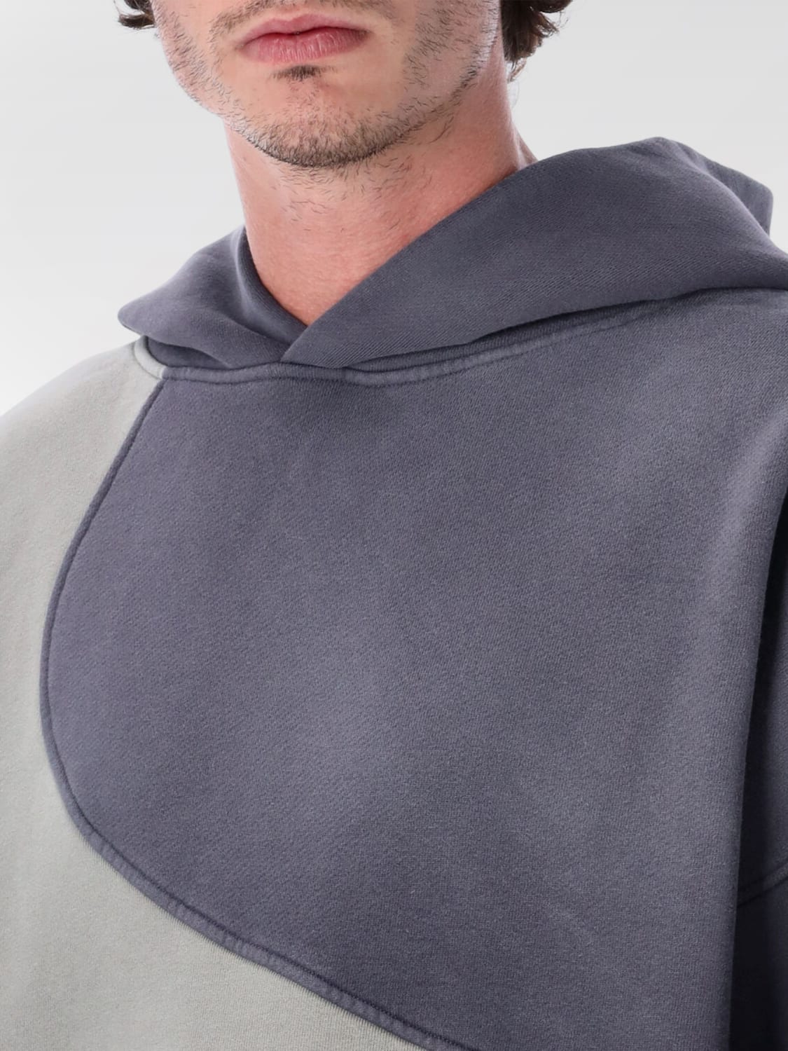 ERL SWEATSHIRT: Sweater men Erl, Grey - Img 3