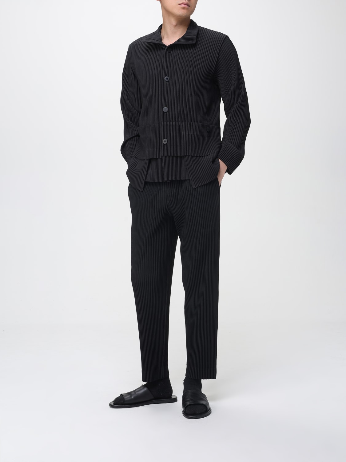 HOMME PLISSE' ISSEY MIYAKE SHIRT: Shirt men Homme Plisse' Issey Miyake, Black - Img 2