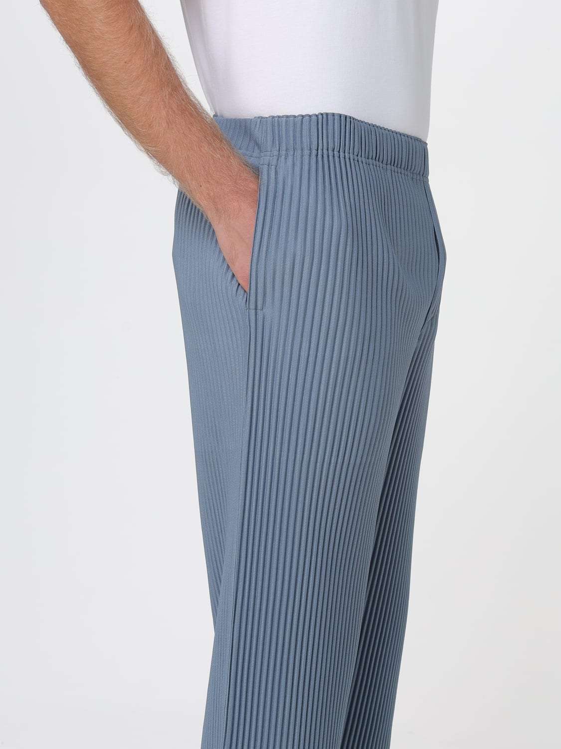 HOMME PLISSE' ISSEY MIYAKE PANTS: Pants men Homme Plisse' Issey Miyake, Grey - Img 4
