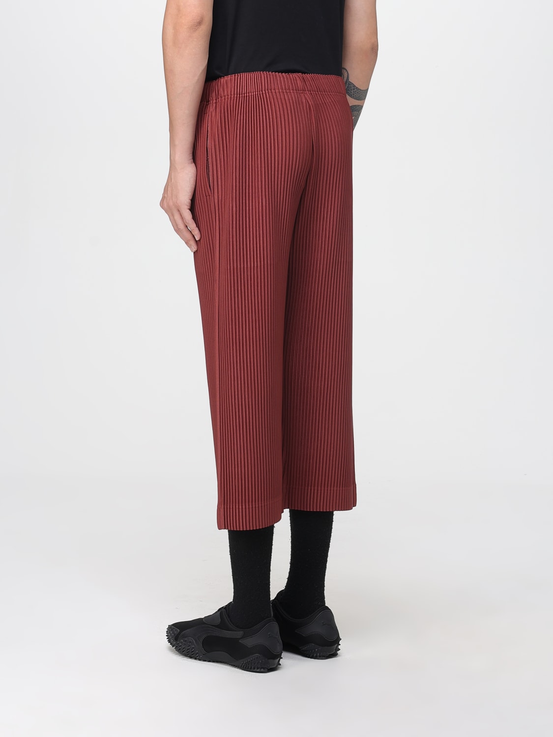 HOMME PLISSE' ISSEY MIYAKE PANTS: Pants men Homme Plisse' Issey Miyake, Brown - Img 3