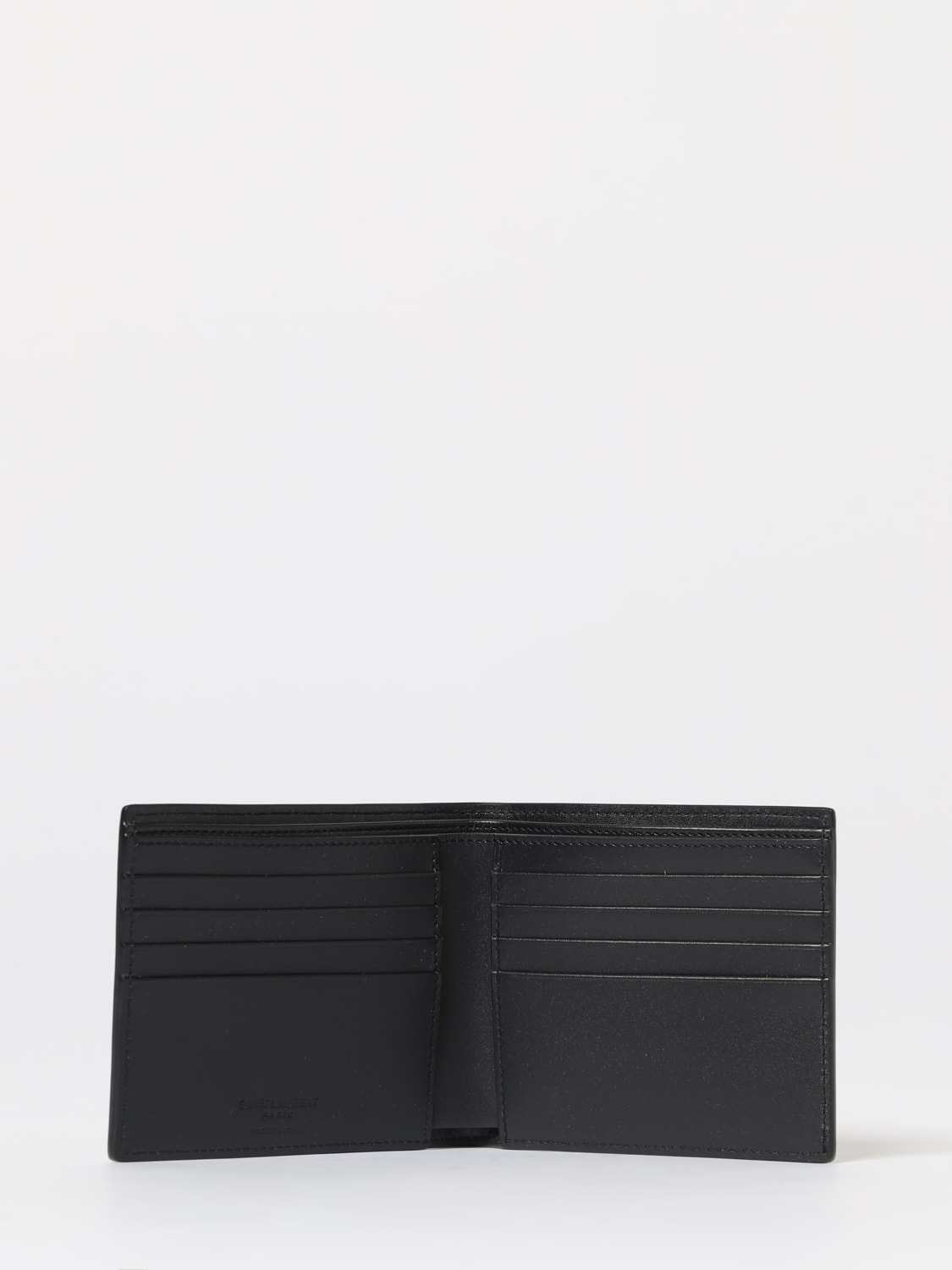 SAINT LAURENT WALLET: Wallet men Saint Laurent, Black - Img 2